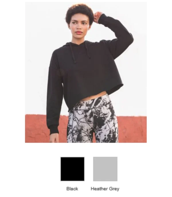 SK516 Ladies Cropped Slounge Hoodie